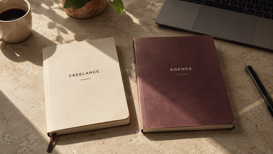 Freelance ou agence : comment choisir ?