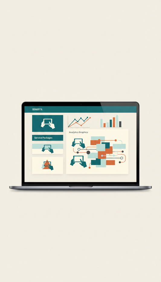 Tableau de bord publicitaire interactif